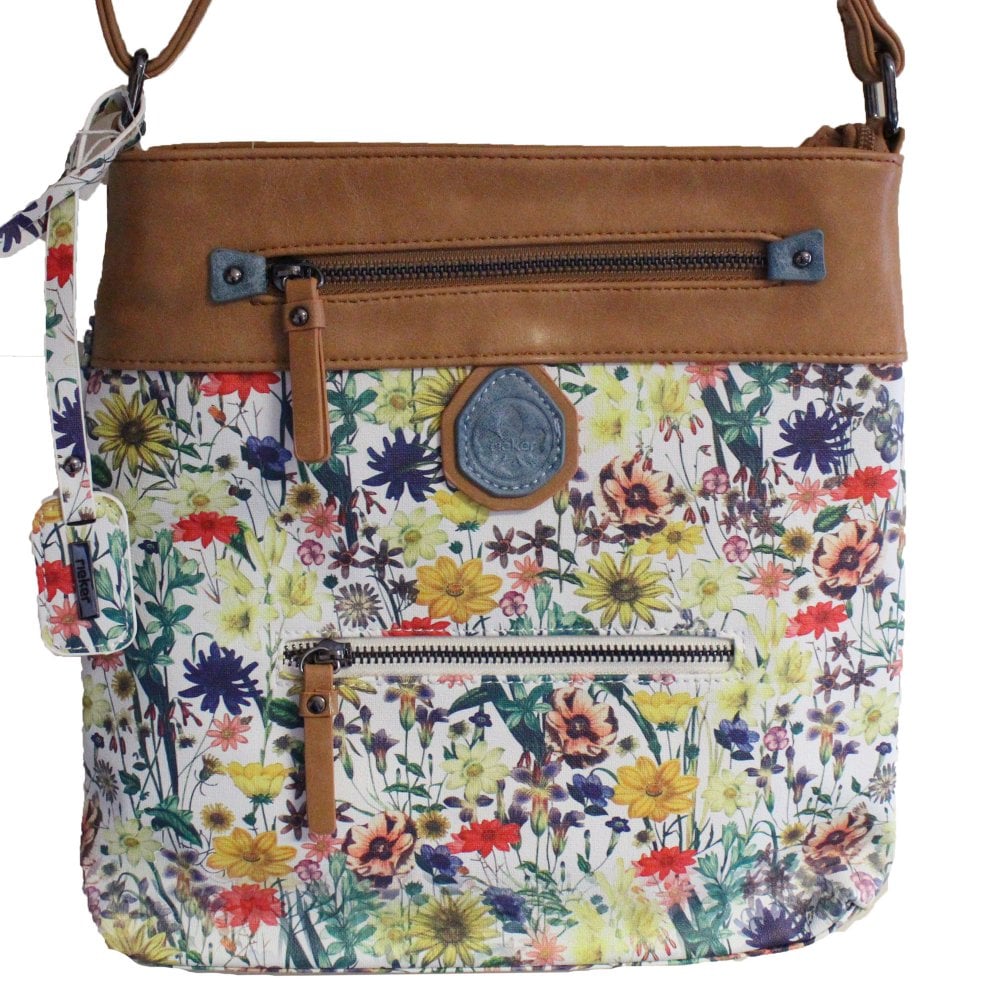 patterned cross body bag